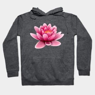 Pink Water Lily Hoodie